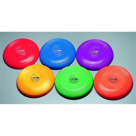 Sportime Sportime 1004695 9 In. Flying Discs; Set - 6 1004695